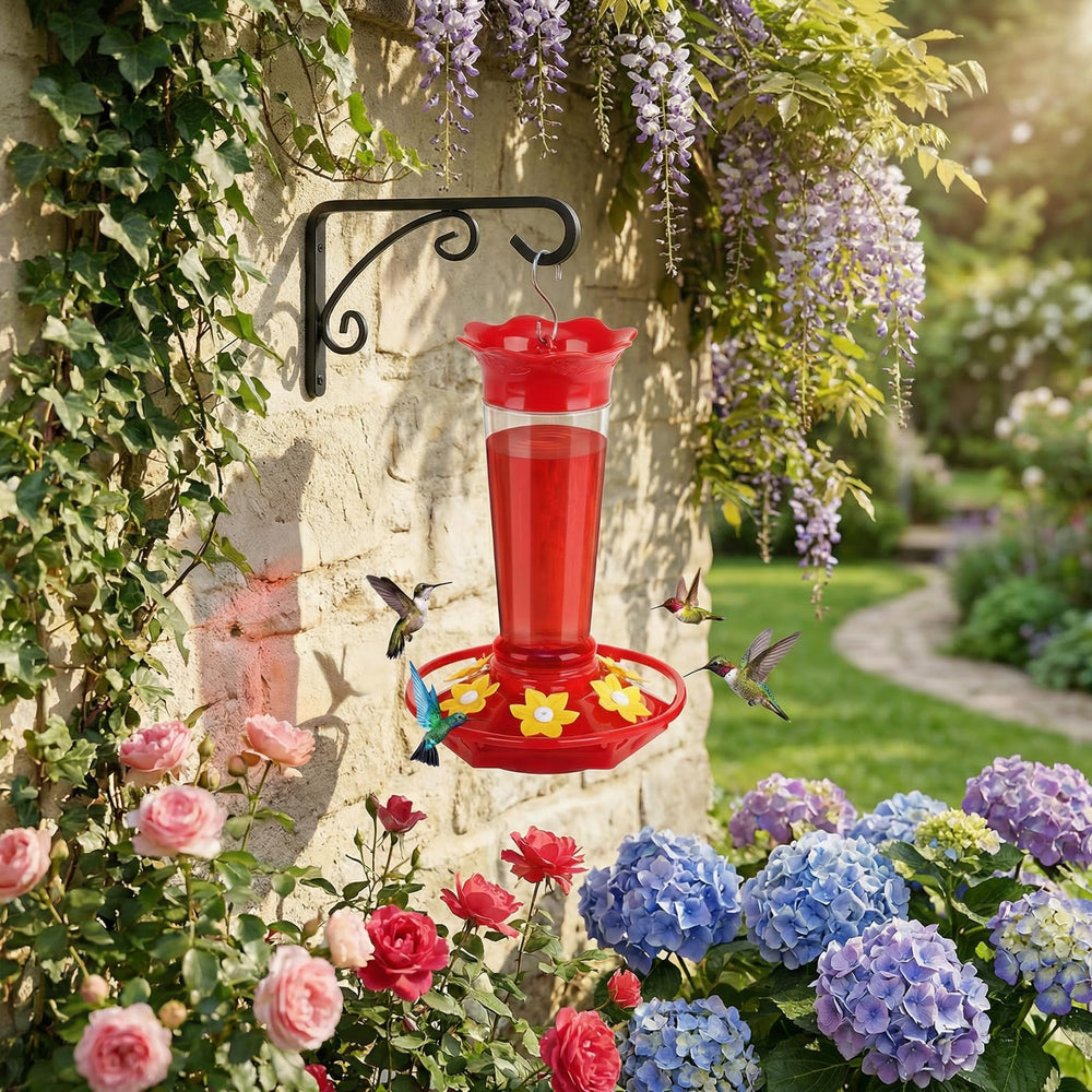 Easy to clean wide-mouth opening of FEED GARDEN feeder