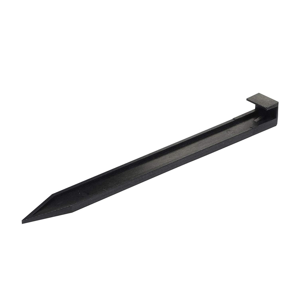 EasyFlex 10 in. Landscape Anchoring Stakes pack of 10 in black