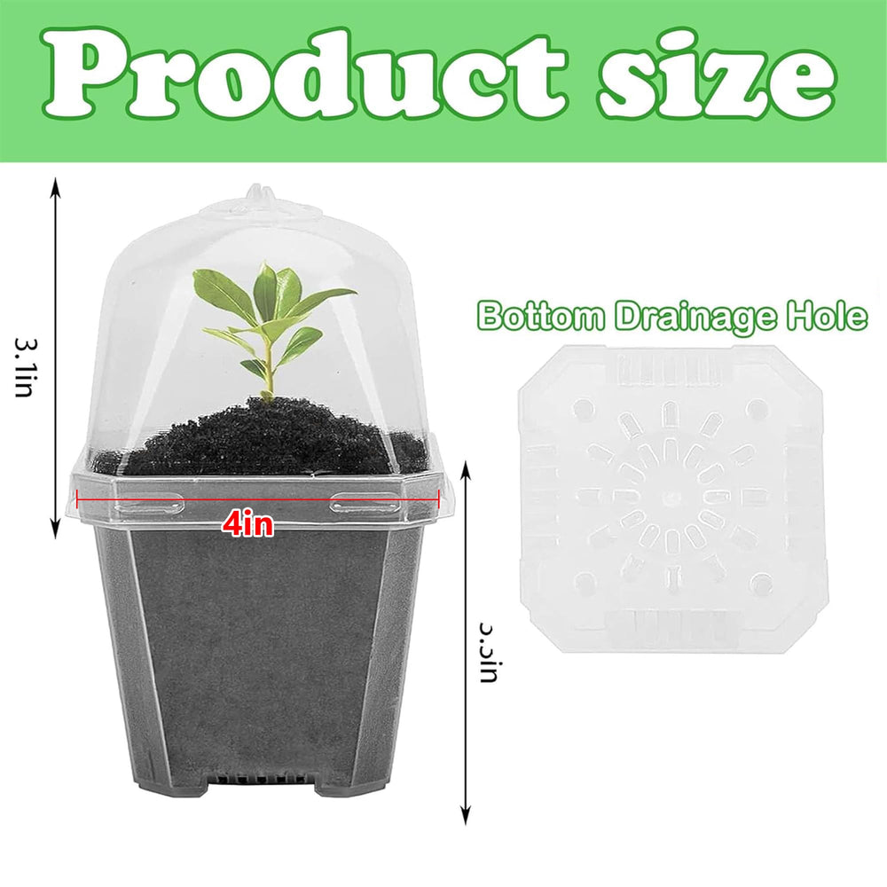EBaokuup nursery pot stacked for space-saving storage