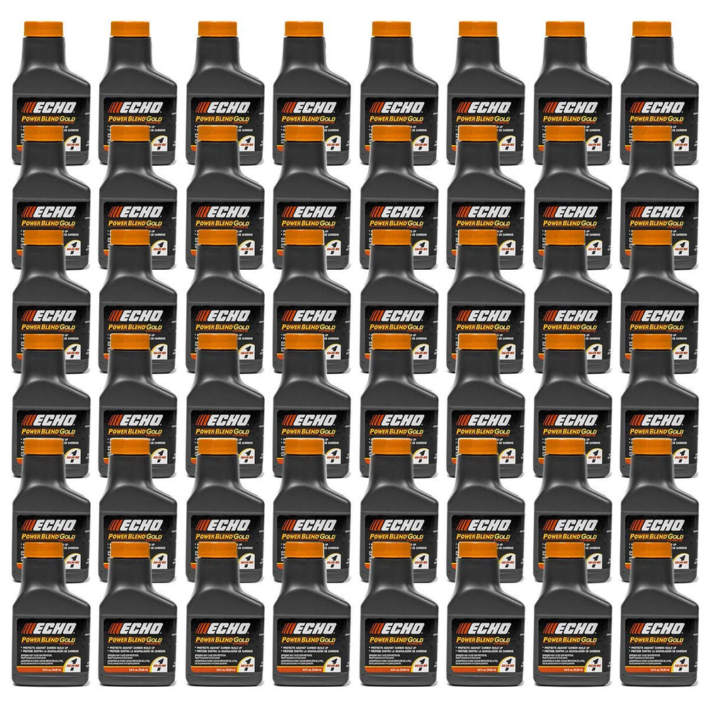 ECHO 2-Stroke Engine Oil 48PK front view with bottles