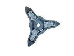 ECHO 3-Tooth Grass & Weed Blade 10 inch front view