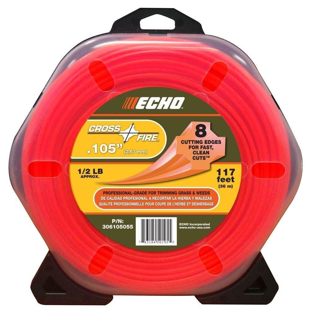 ECHO 306105055 Crossfire 0.105" String Trimmer Line front view
