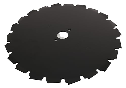 Echo 8" Steel Brushcutter Blade in outdoor setting