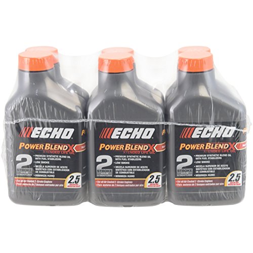 Echo PowerBlend Gold 2-Stroke Engine Oil 6 pack display