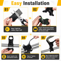 Ecmln Weed Eater Handle installed on string trimmer