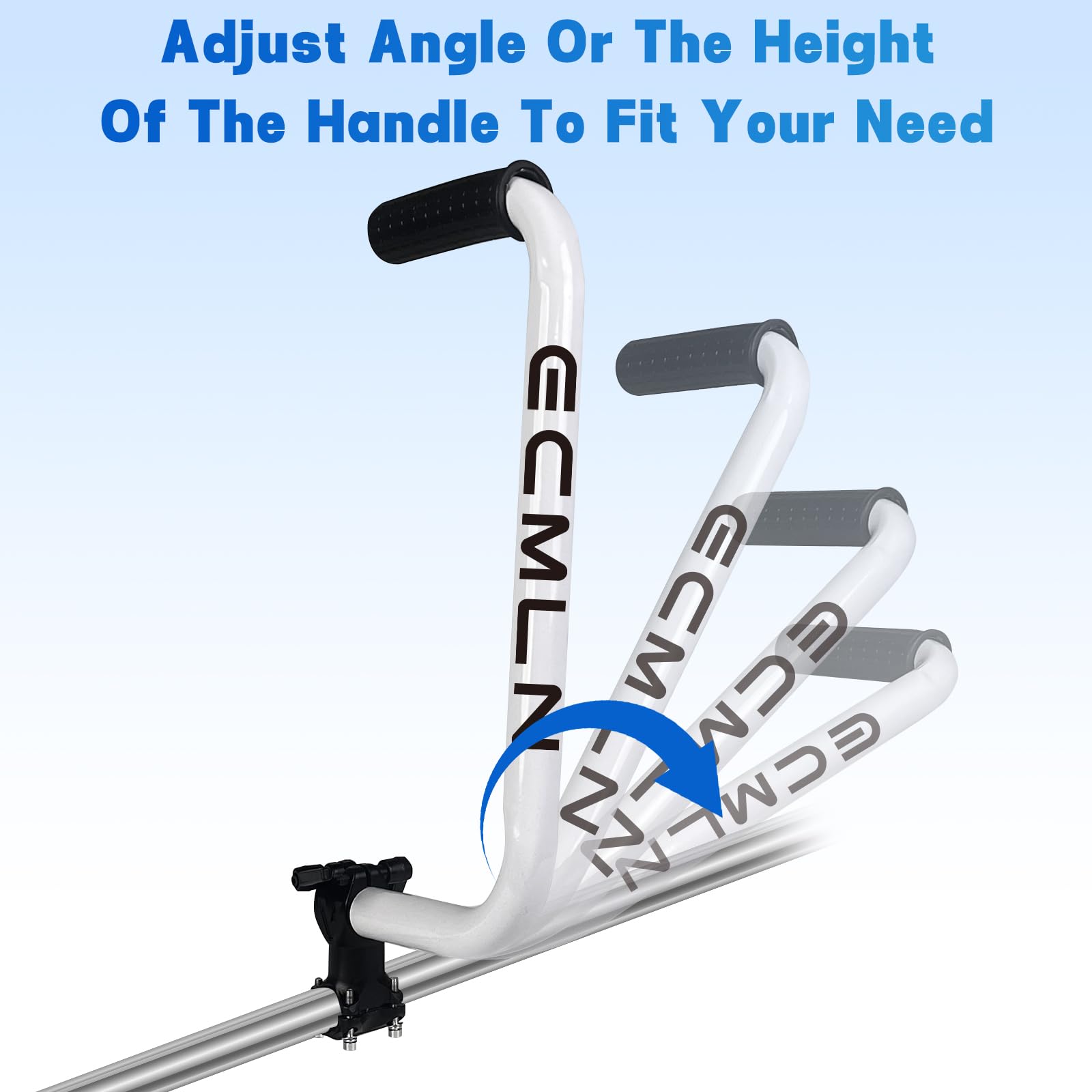 Ecmln Weed Eater Handle side view with trimmer