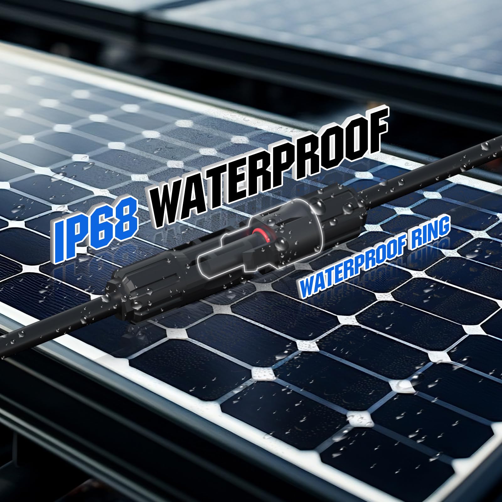 ECO-WORTHY Solar Y Connector Kit with installation guide