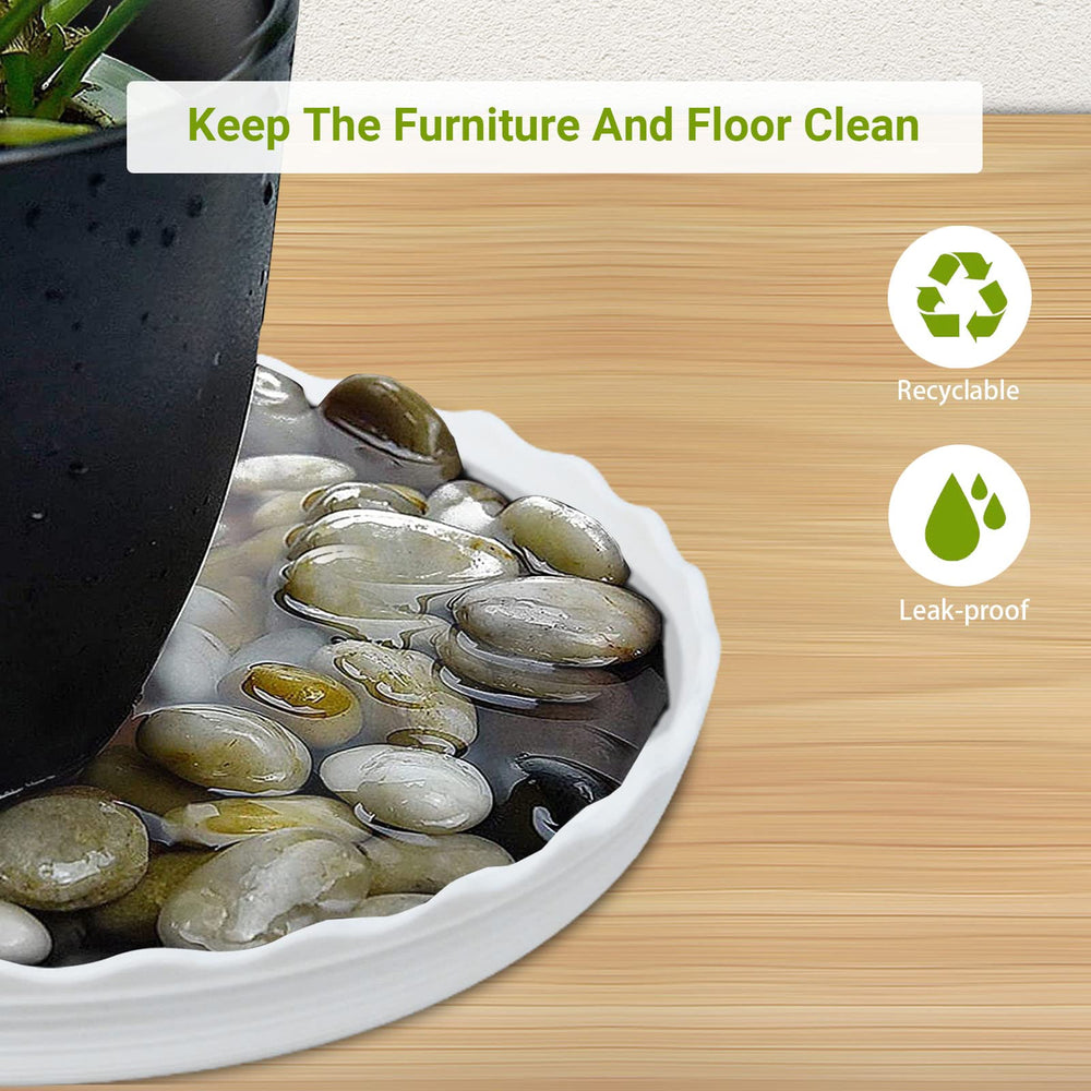 ECOESPTI 5 Inch Plant Saucer packaging display