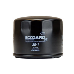 ECOGARD SE-1 Oil Filter side view with packaging