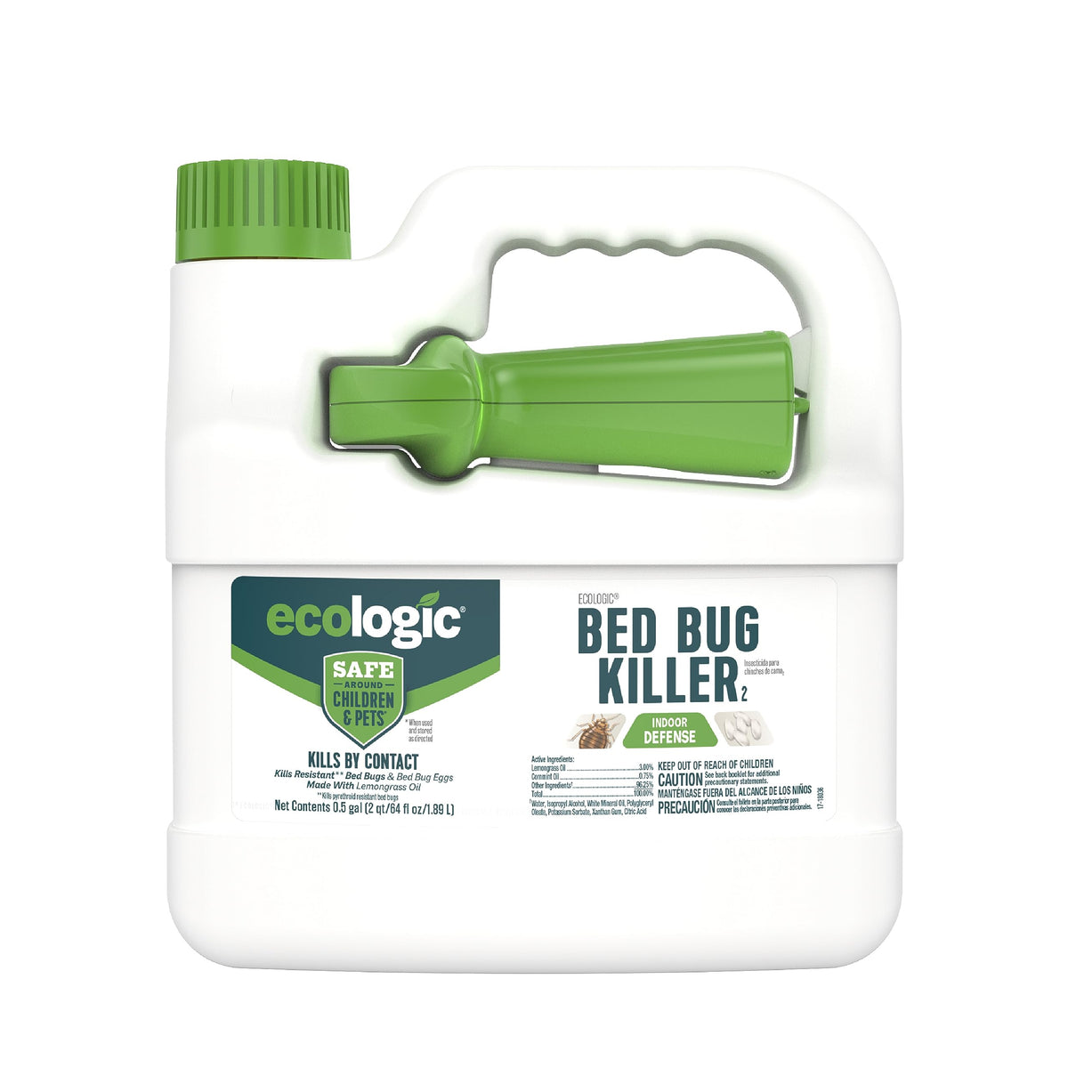 EcoLogic Bed Bug Killer Ready-To-Use Spray 64 Oz front view