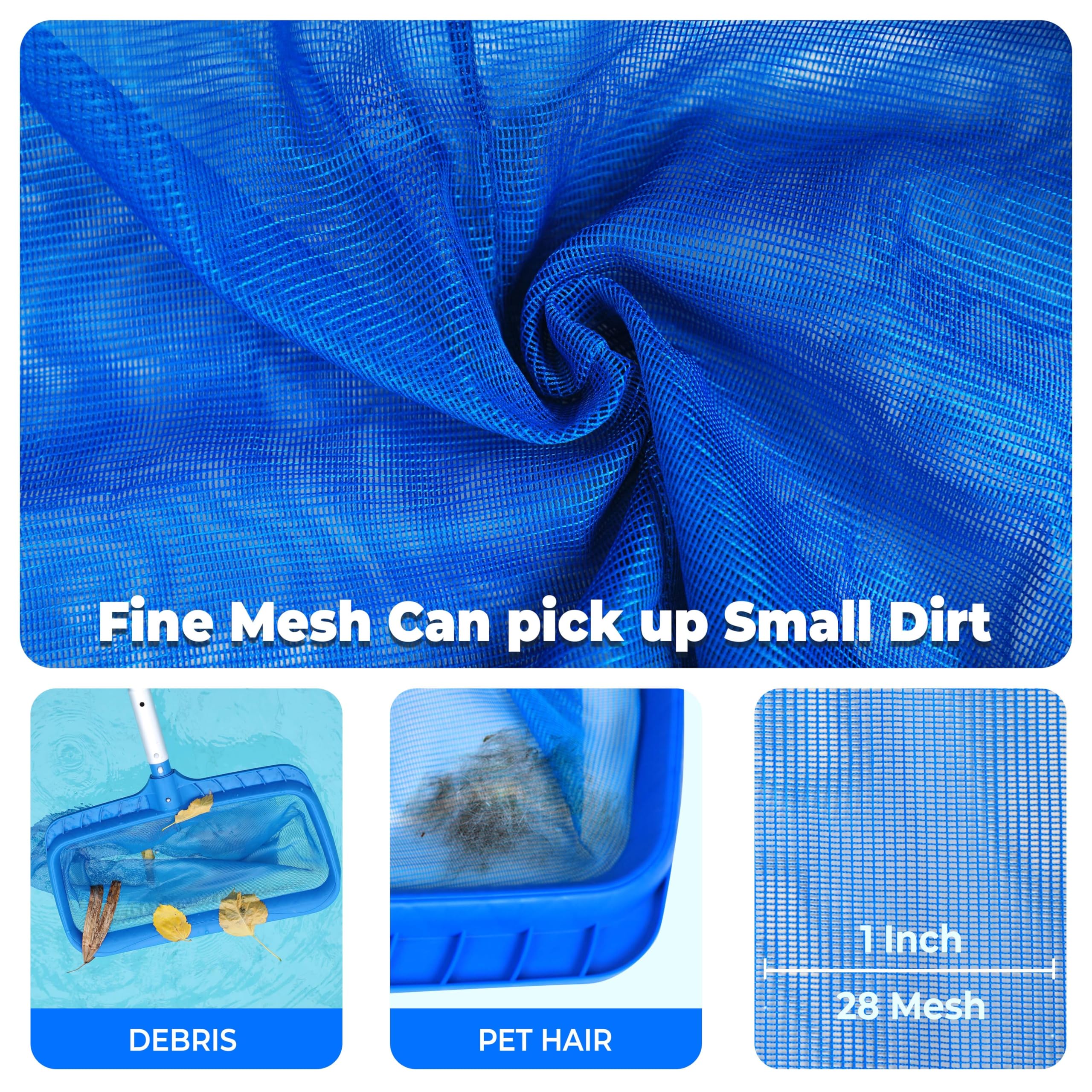 EcoNour Pool Skimmer Net packaging for retail display