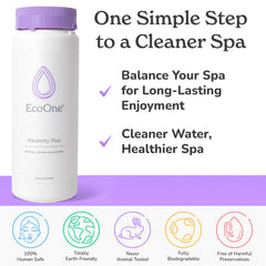 ecoone Alkalinity Plus in hot tub water