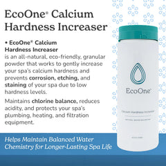 ecoone Calcium Hardness Increaser packaging with ingredients