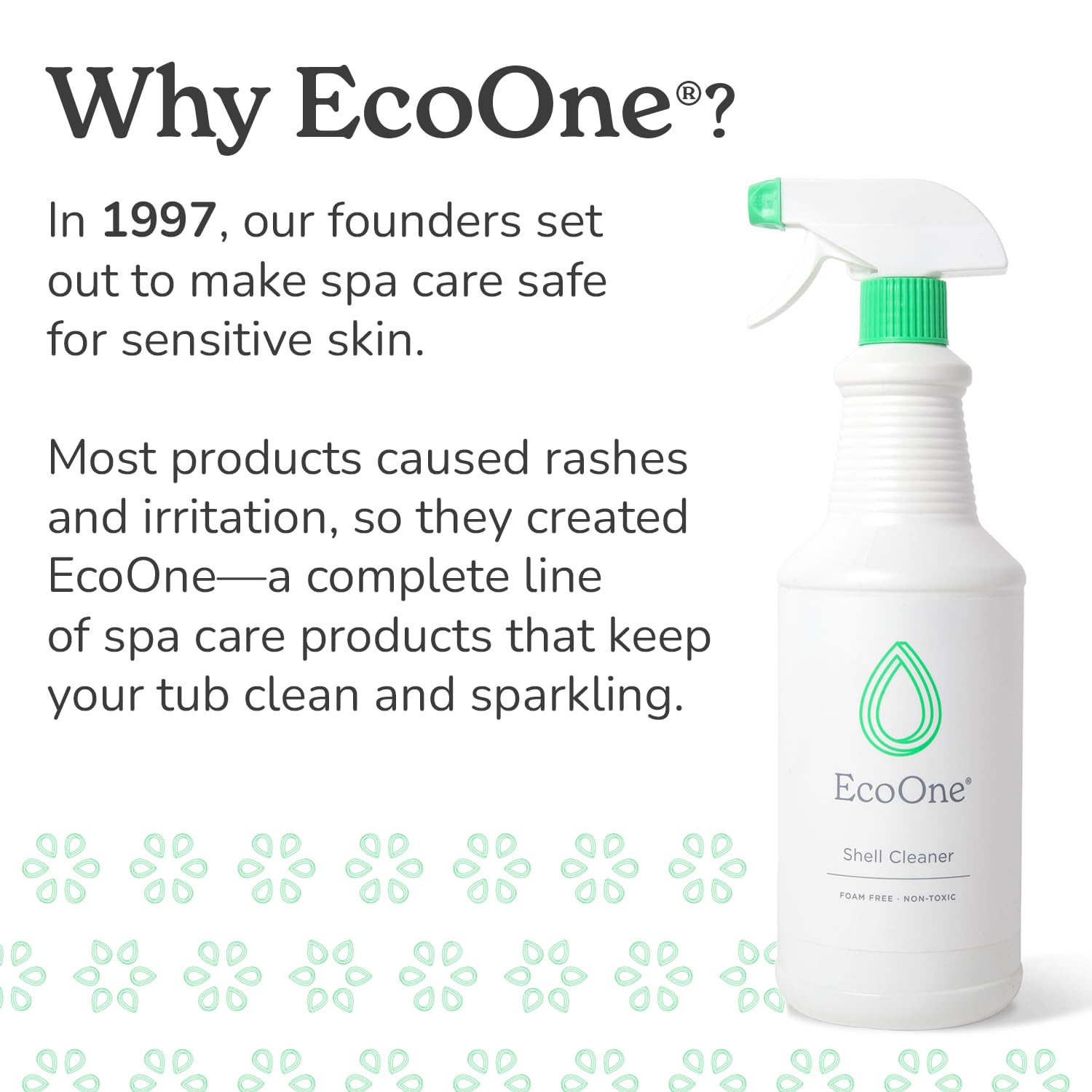 ecoone Filter Cleaner 8 Oz with hot tub filter
