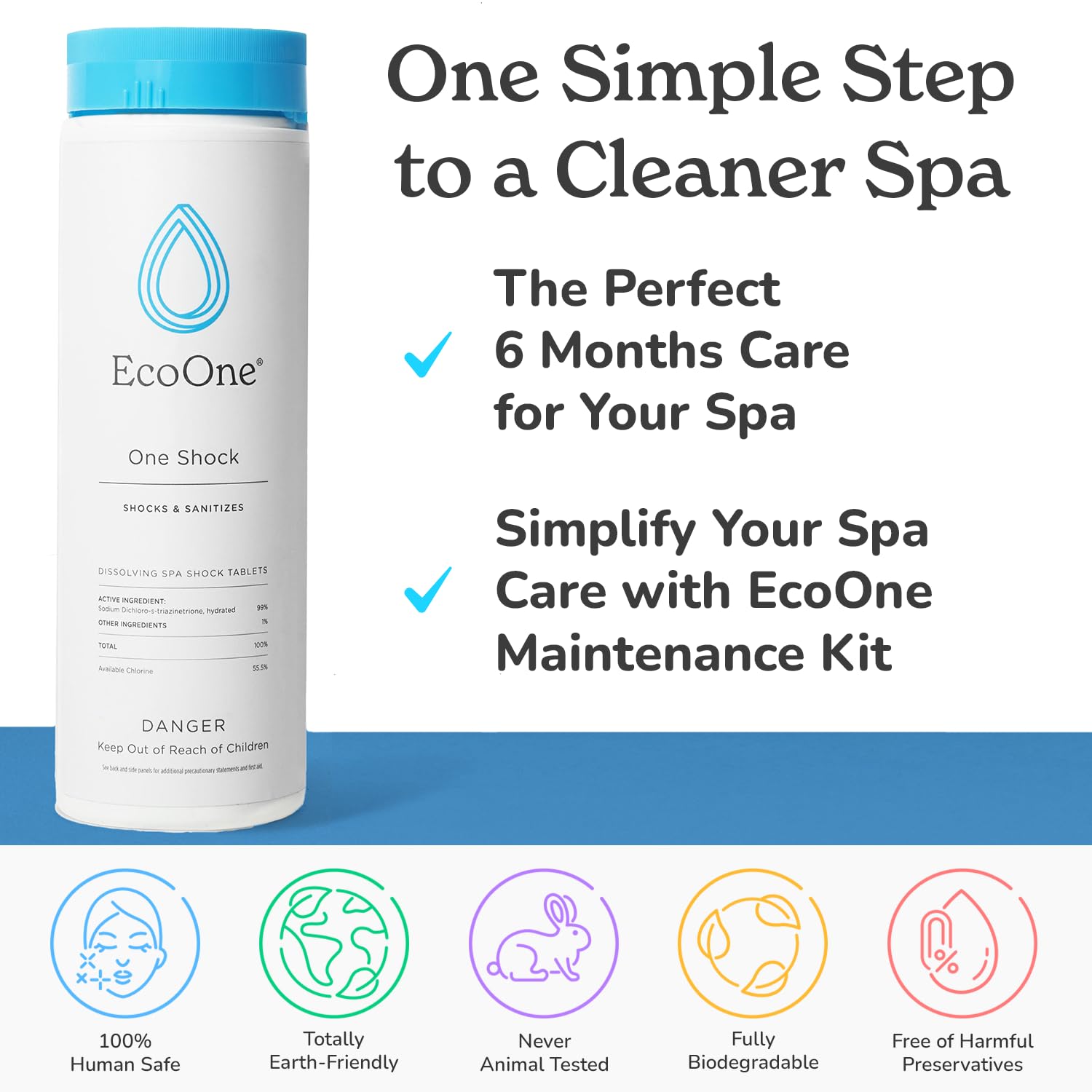 ecoone maintenance kit components arranged neatly