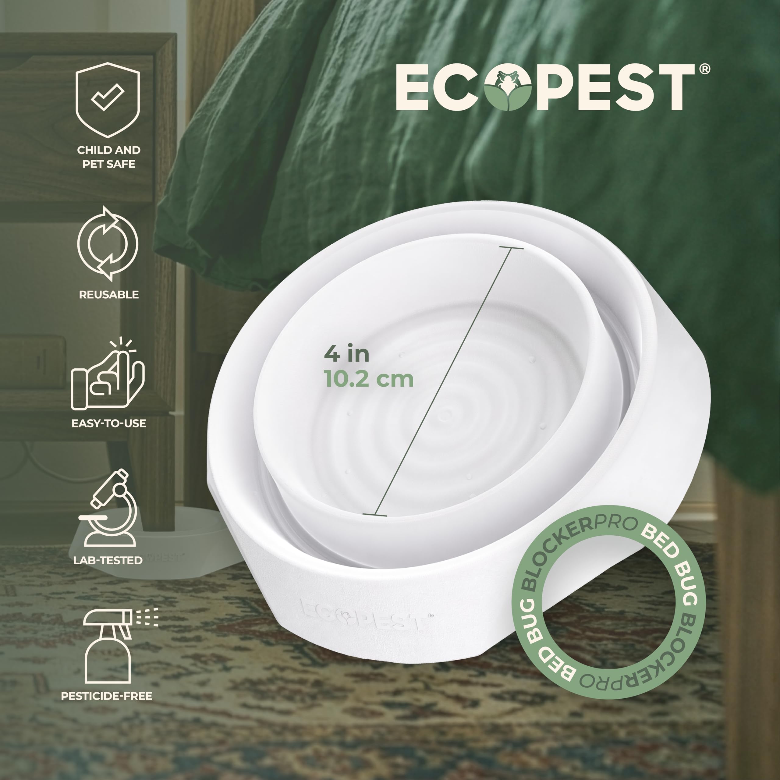 ECOPEST Bed Bug Interceptor product manual