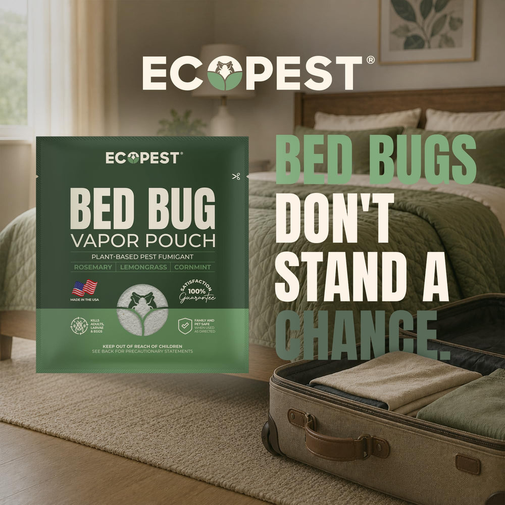 ECOPEST Bed Bug Vapor Pouch packaging