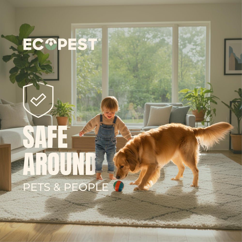 ECOPEST Silverfish Trap 20 Pack displayed on table