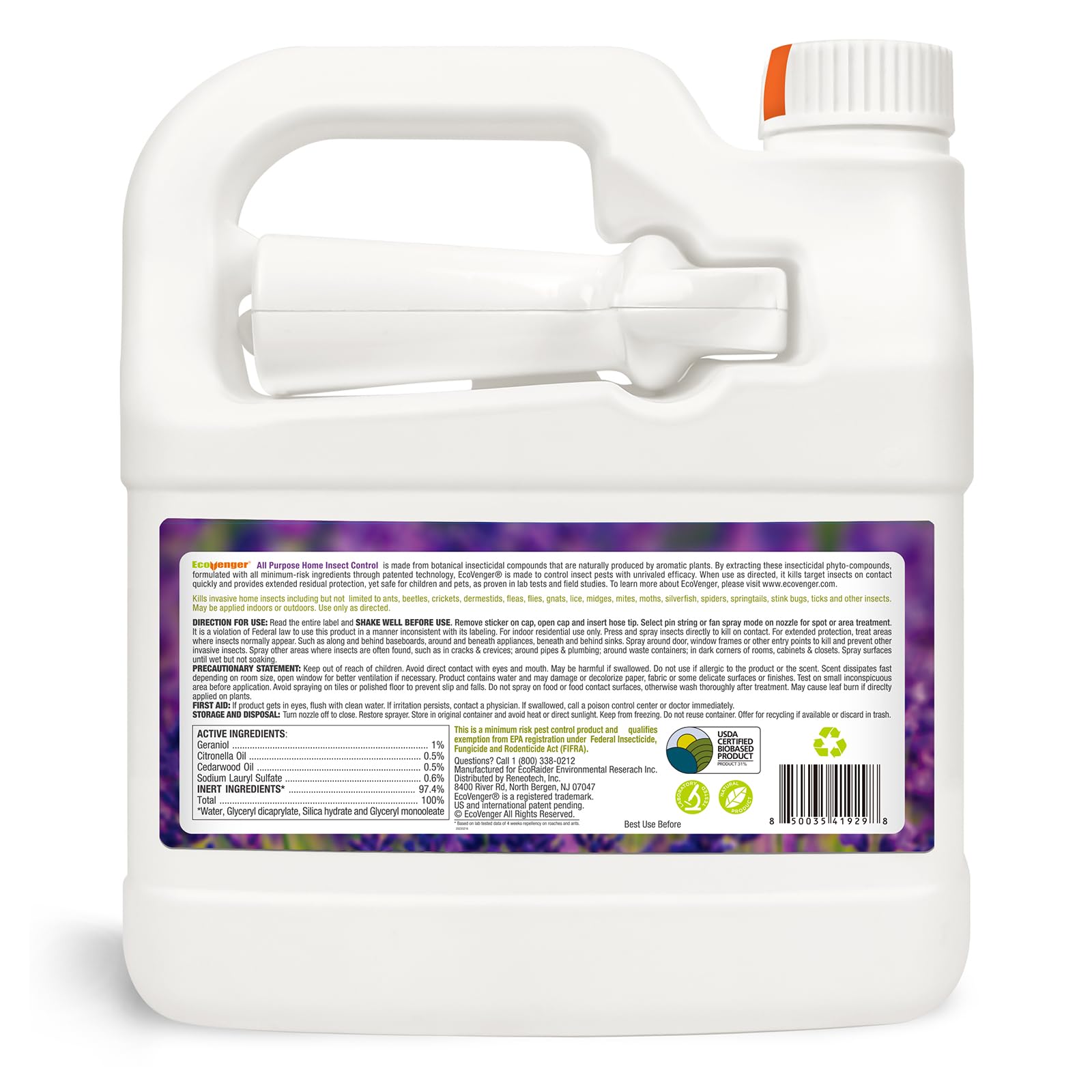 EcoVenger All Purpose Insect Control spray nozzle close-up