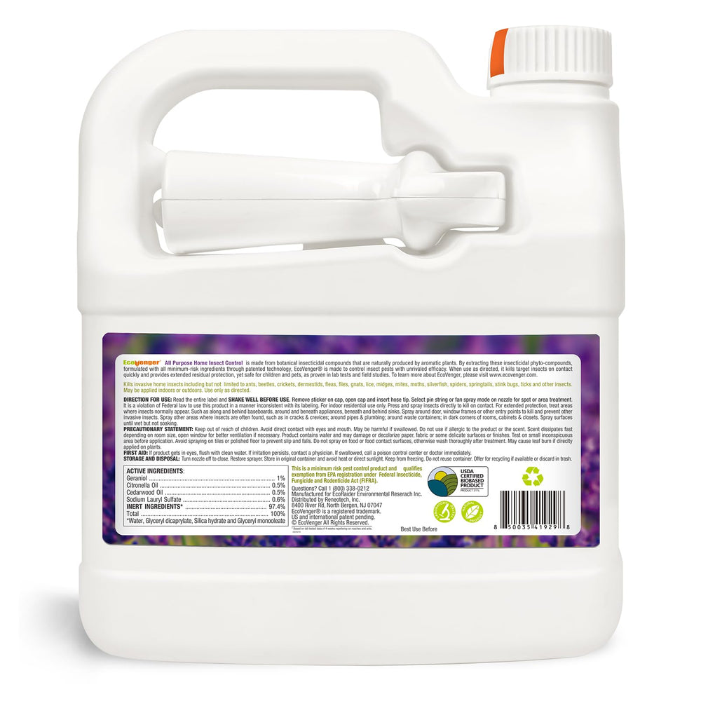 EcoVenger All Purpose Insect Control spray nozzle close-up