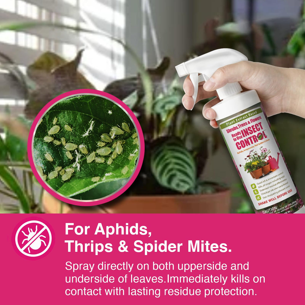 EcoVenger Garden Insect Control ingredients list on the bottle