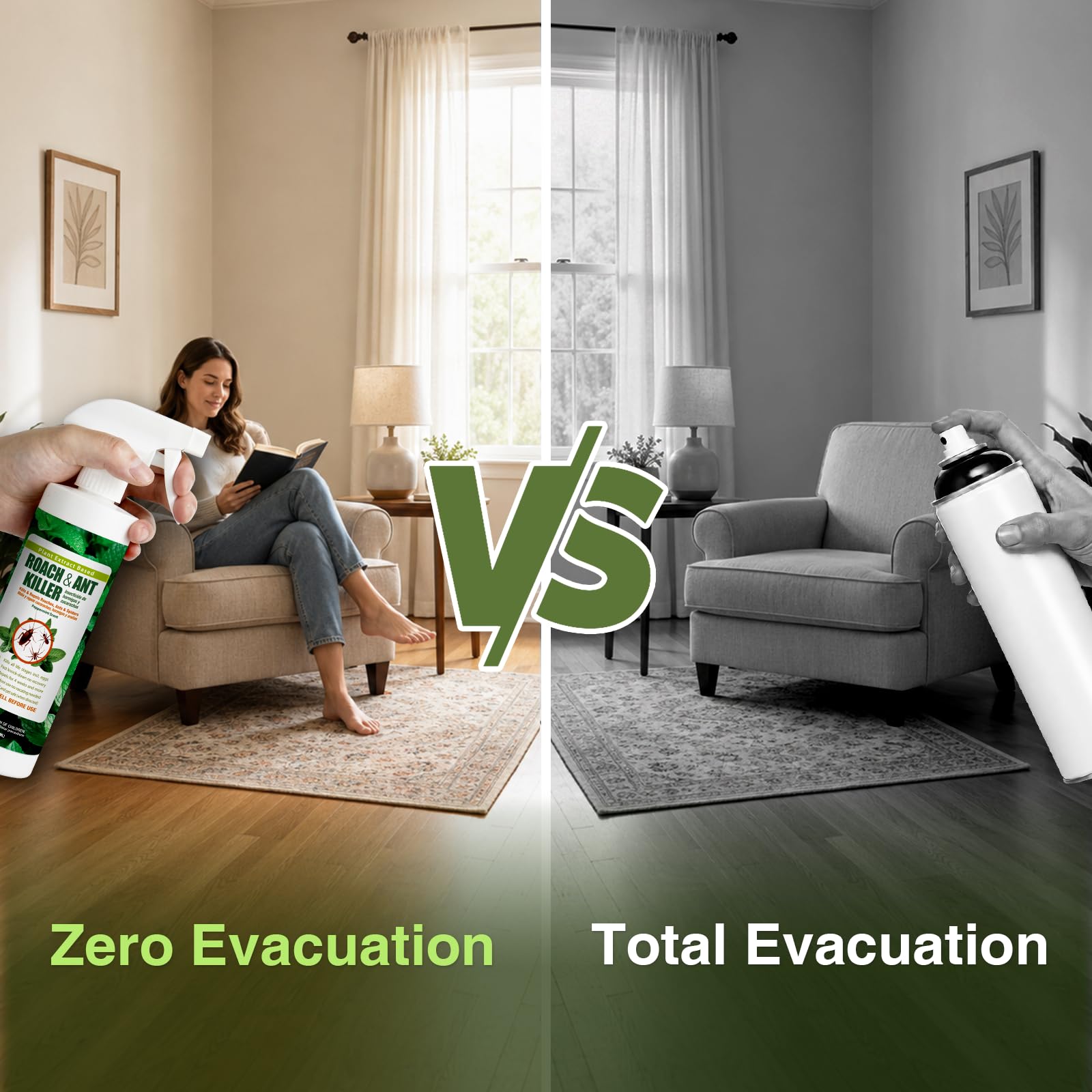 EcoVenger Roach and Ant Killer usage demonstration
