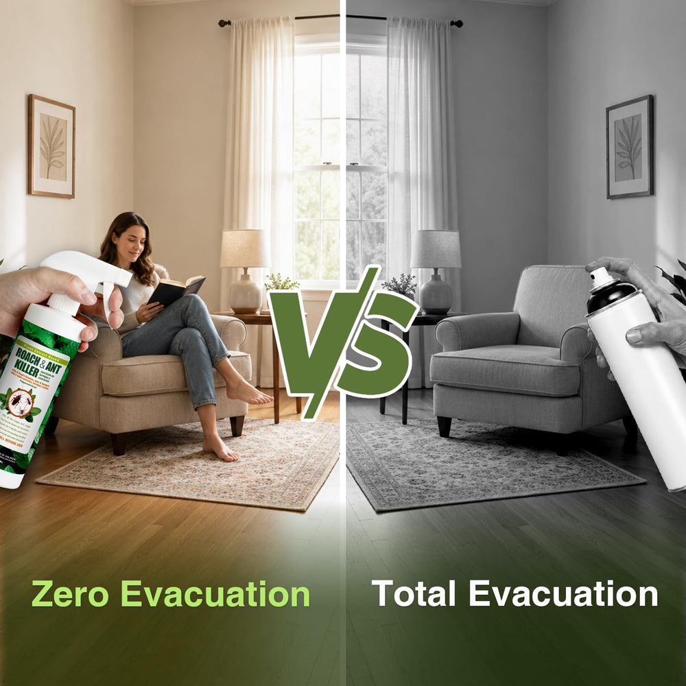 EcoVenger Roach and Ant Killer usage demonstration