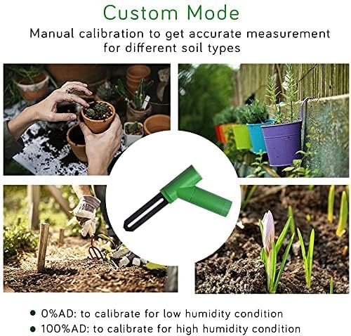 ECOWITT WH51 Soil Moisture Sensor in a garden setting