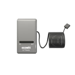 ECOWITT Wi-Fi Gateway Weather Station with built-in sensors, grey