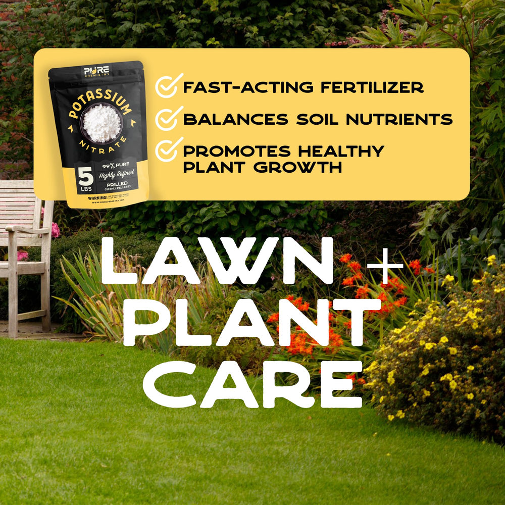 Ecoxall Potassium Nitrate Pellets on soil