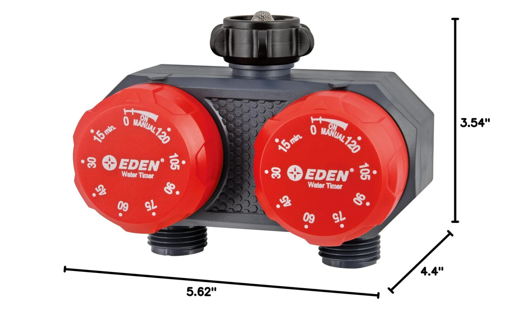 Eden 2-Zone Mechanical Watering Timer packaging
