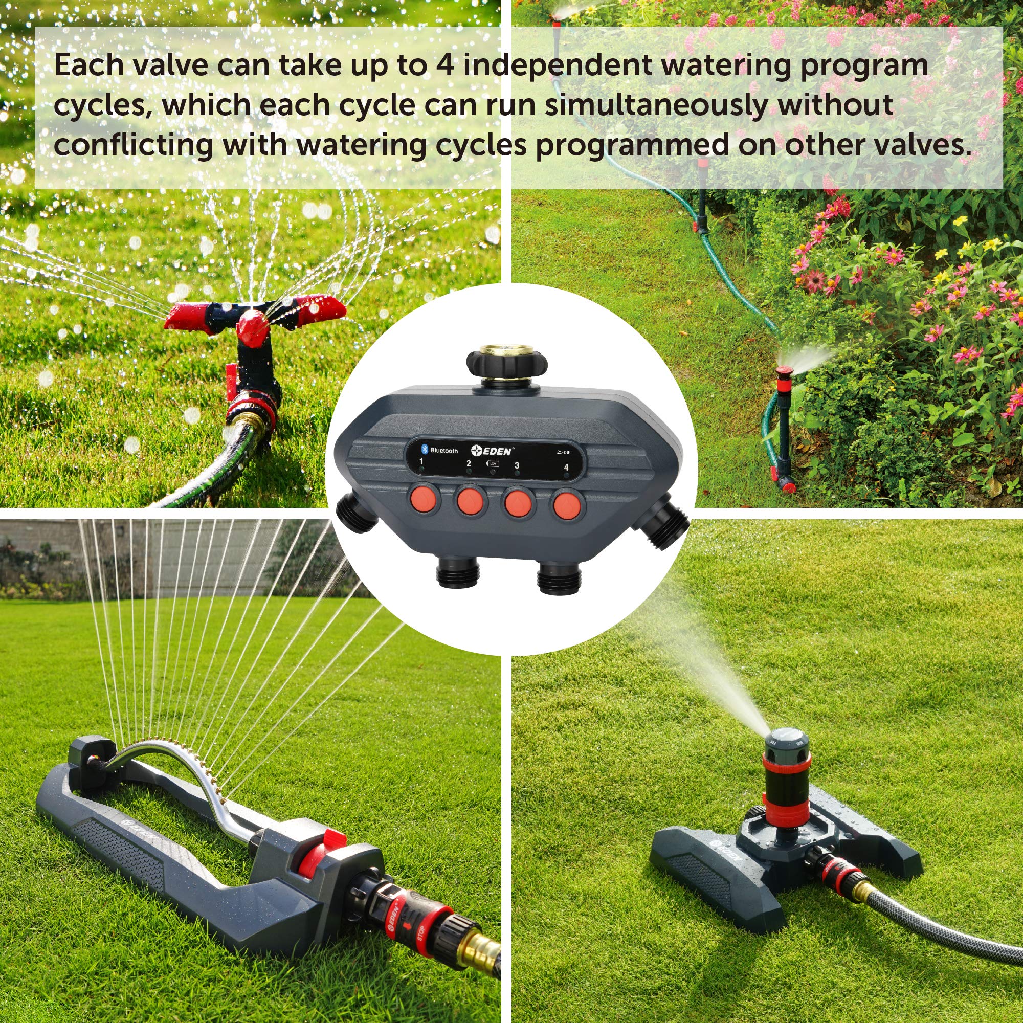 Eden 93443 Bluetooth Water Timer packaging with product details