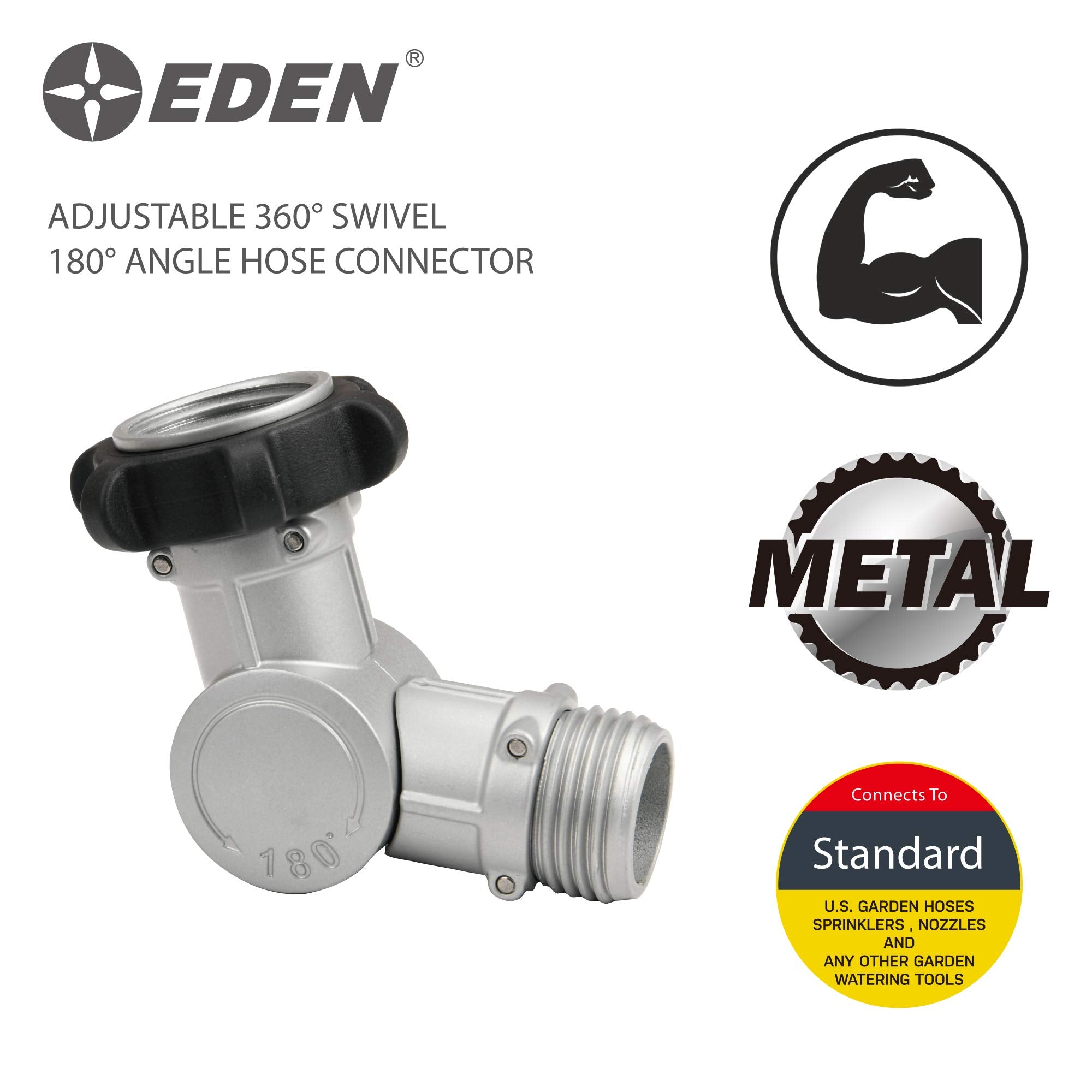 Eden connector side view with TPR grip