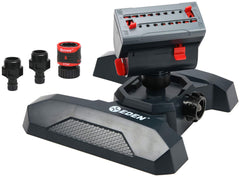 Eden Mini Turbo Oscillating Sprinkler front view with 16 nozzles