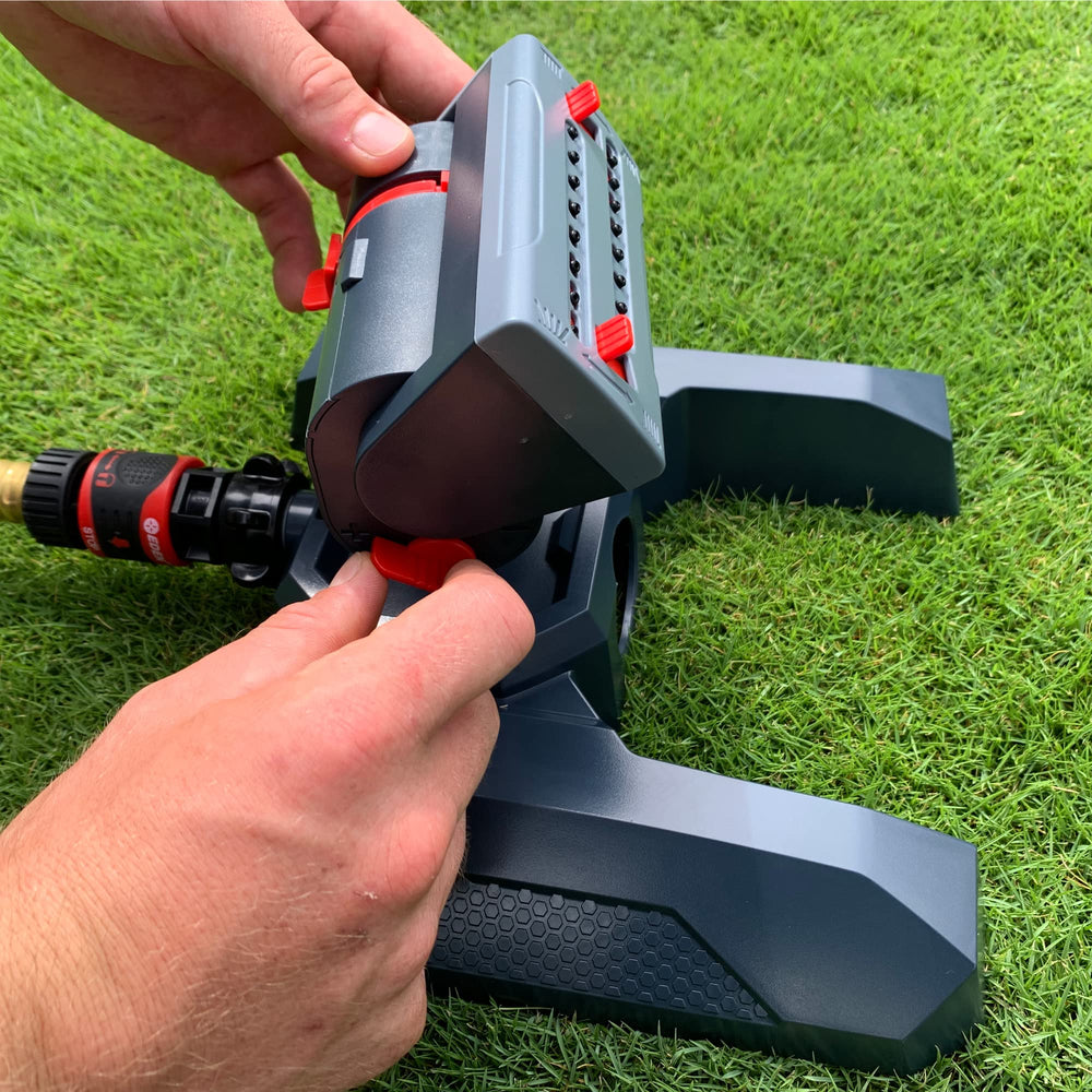 Eden Mini Turbo Oscillating Sprinkler Head side view
