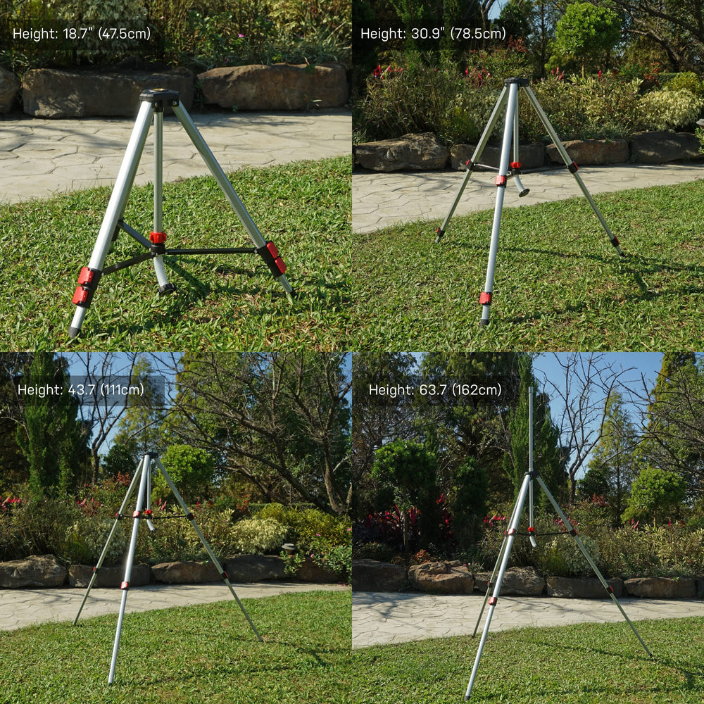 Eden PRO Heavy Duty Metal Tripod Sprinkler side view