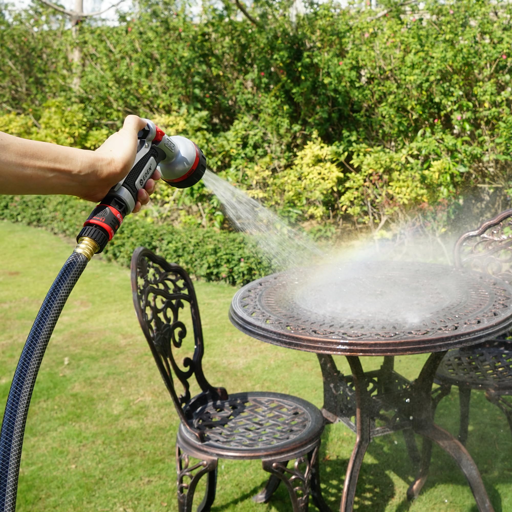 Eden PRO Hose Nozzle with Quick Connector attached