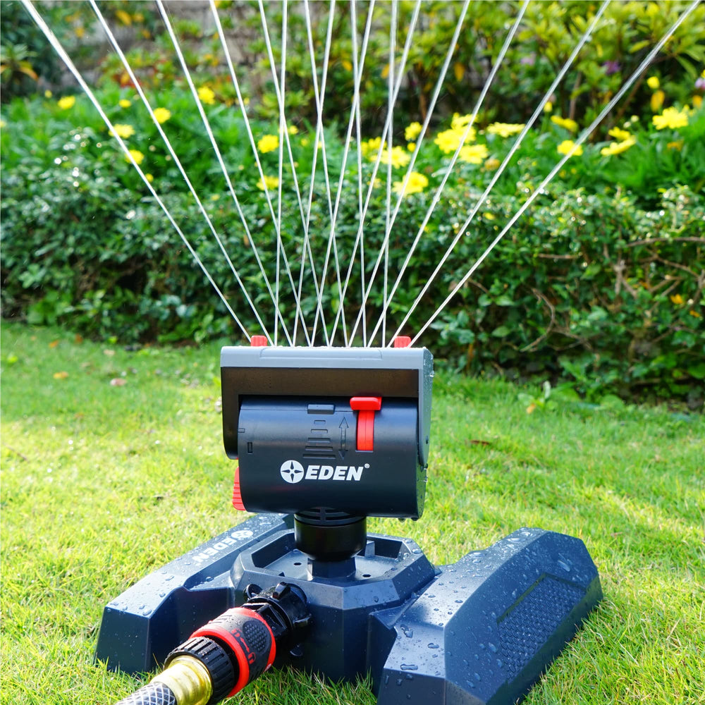 Eden sprinkler head 360-degree rotating feature