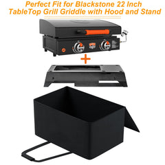 EDIBIN 22 Inch Griddle Carry Bag side view with handles