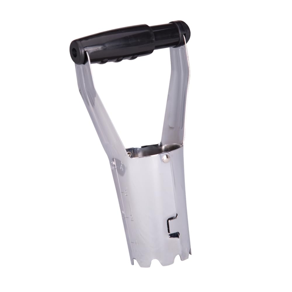 Edward Tools Bulb Planter front view with depth marker