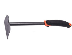 Edward Tools Hand Hoe showing the heavy-duty carbon steel blade