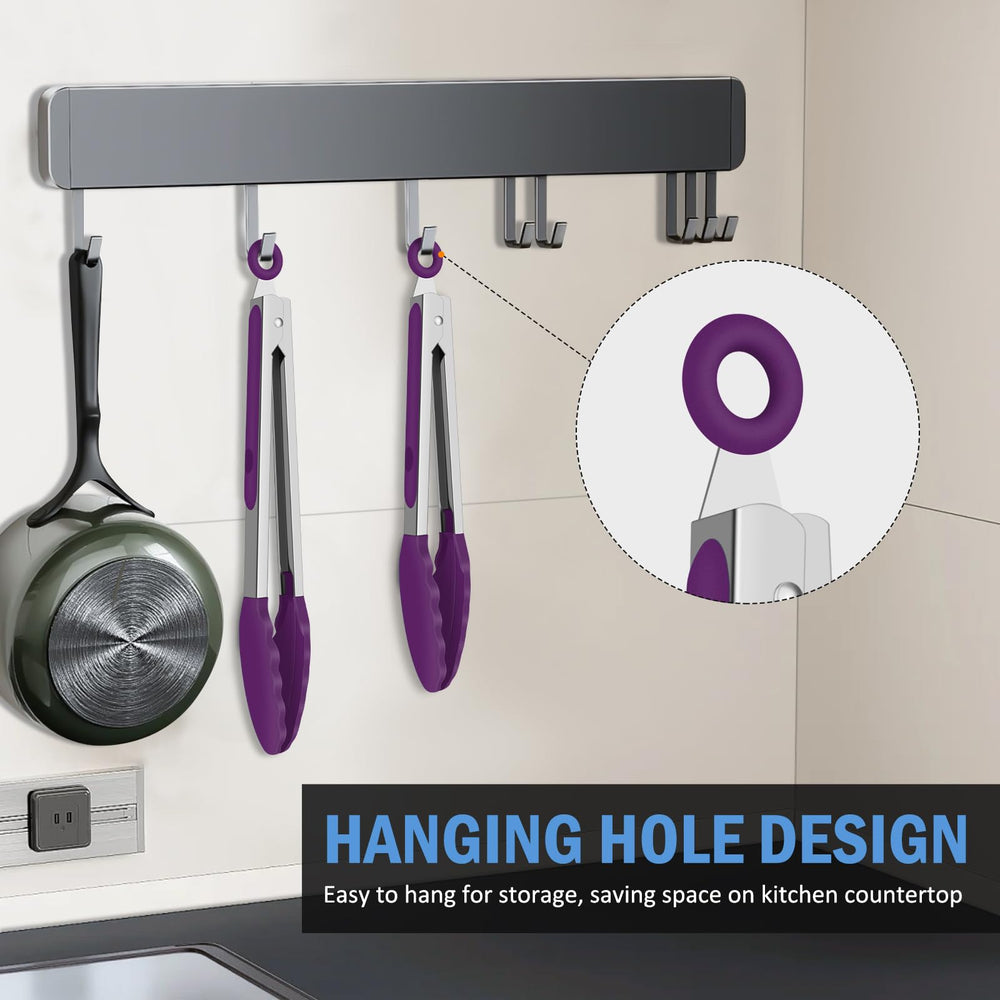 EEKEDO cooking tongs with ergonomic handle design