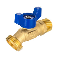 EFIELD spigot with hose connection attached