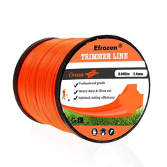 efrozen Weed Eater String 295ft spool in bright orange