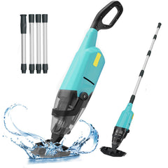EFURDEN cordless pool vacuum front view in green