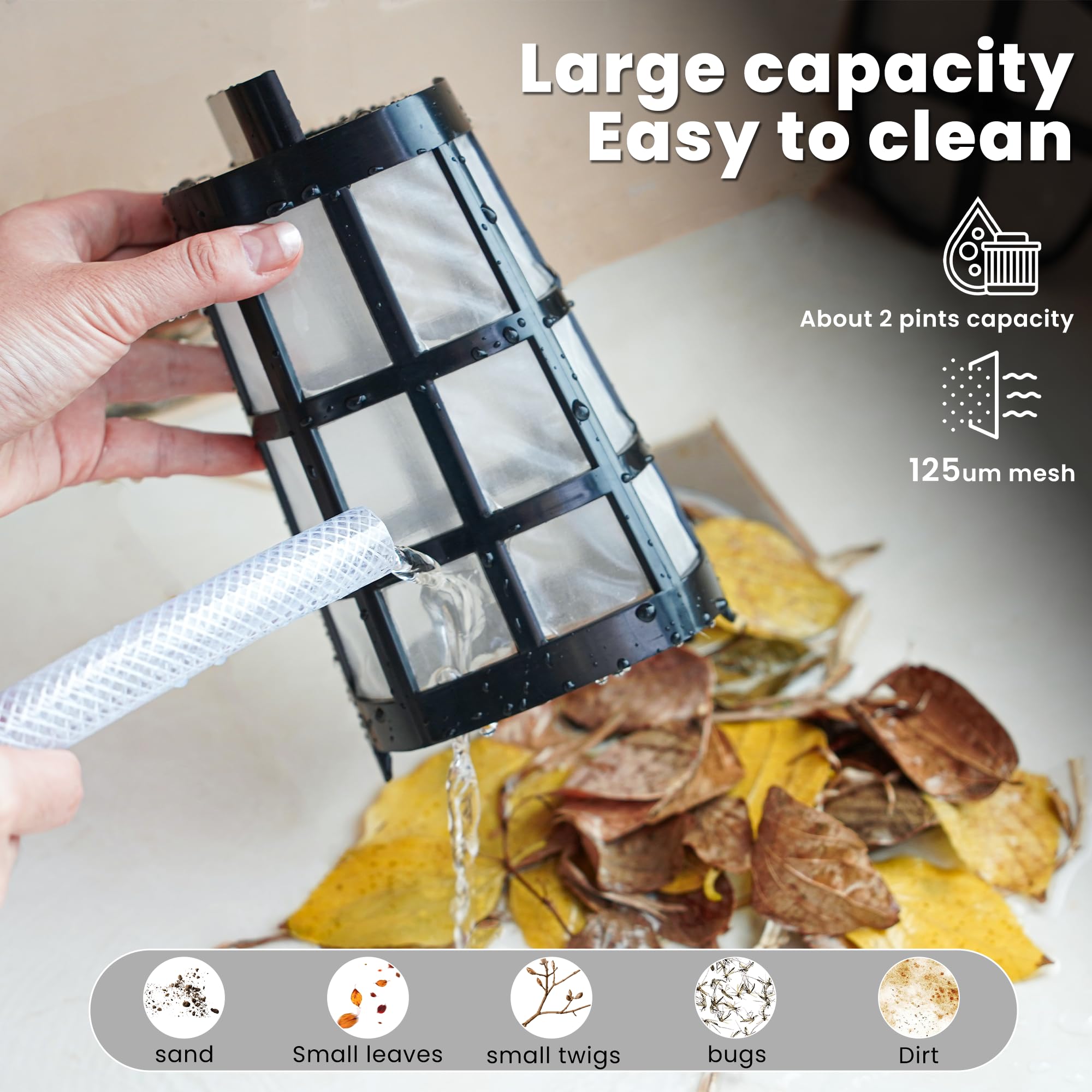 EFURDEN pool vacuum packaging and contents