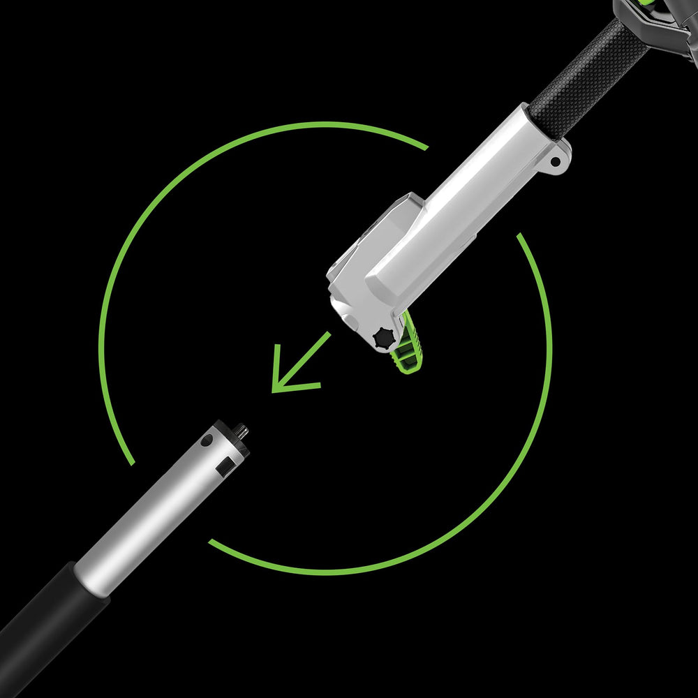 EGO Power+ BCA1220 Brush Cutter Attachment in outdoor setting