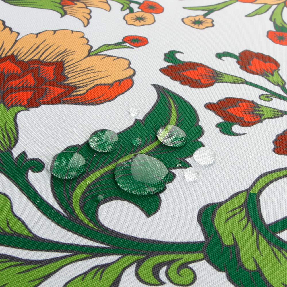 EHouseHome tablecloth draped over a picnic table
