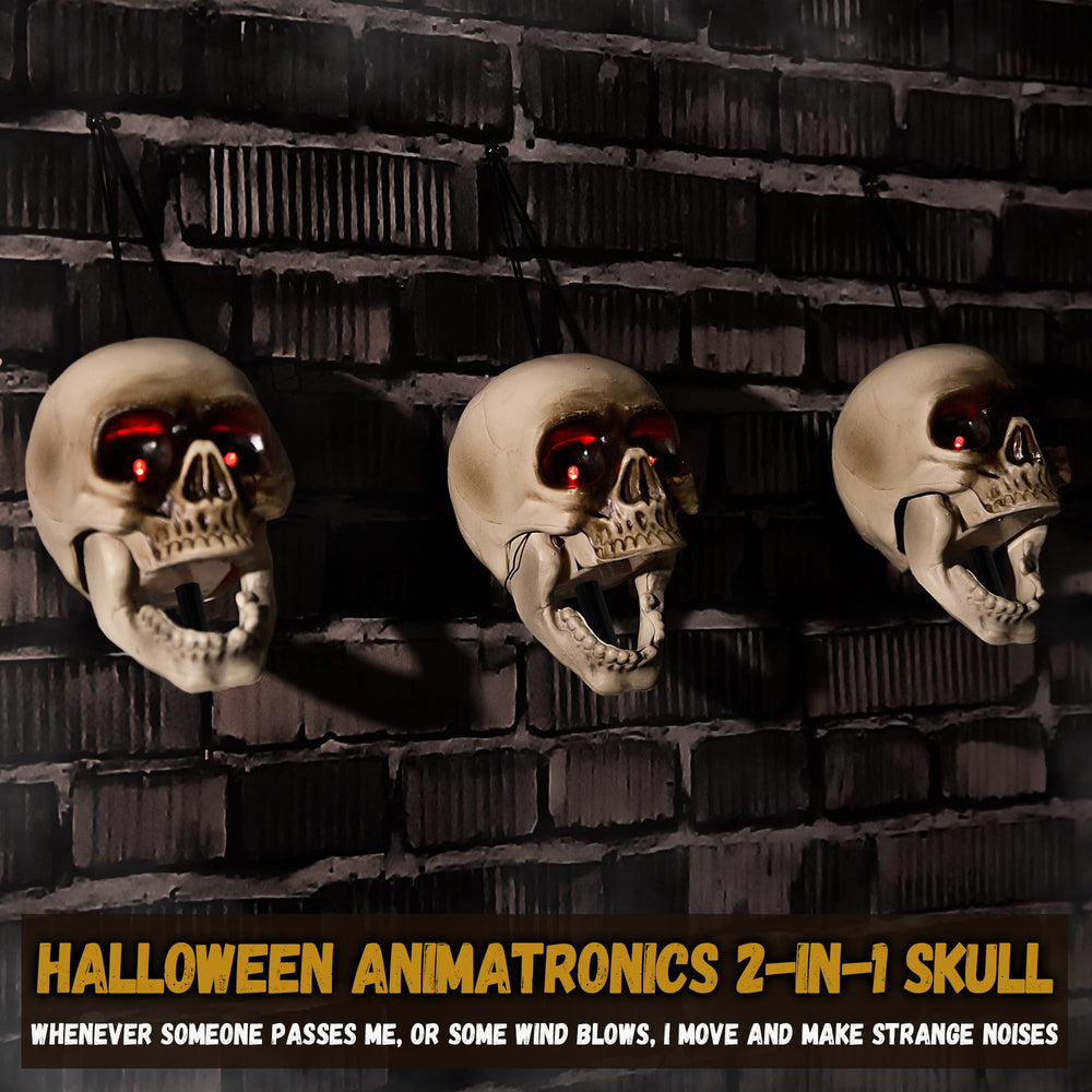 ELAMAS Halloween props packaged neatly in gift box