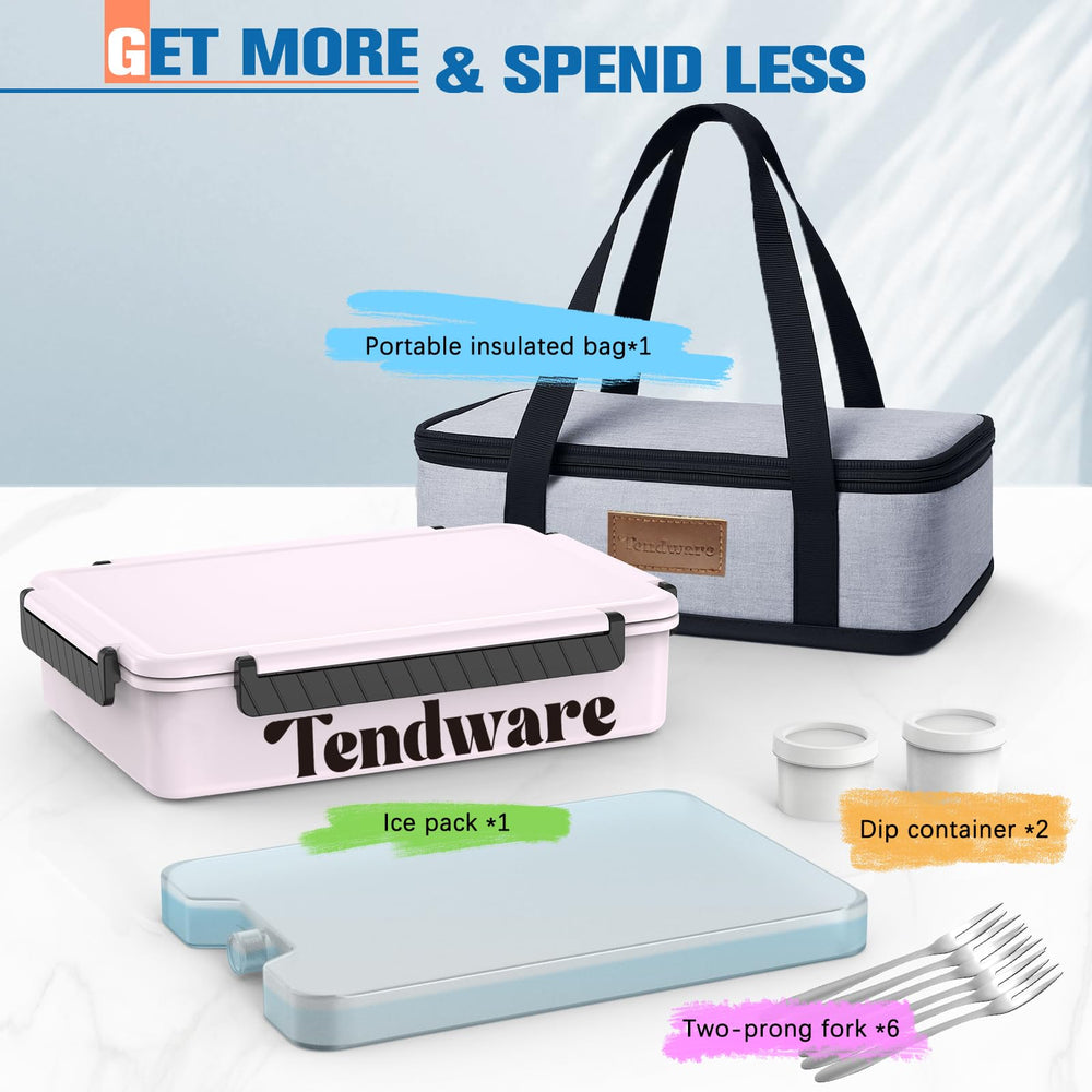 Elegant blue gift box for TENDWARE LIFE Snackle Box